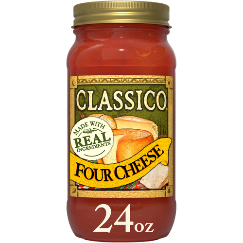 Classico Four Cheese Pasta Sauce - 24 Ounce Image 1 of 5