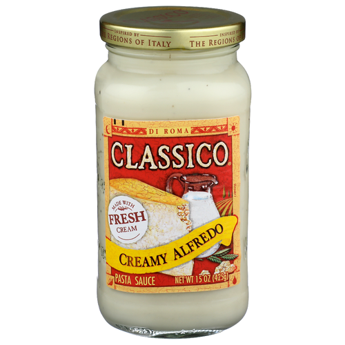 Classico Creamy Alfredo Pasta Sauce - 15 Ounce