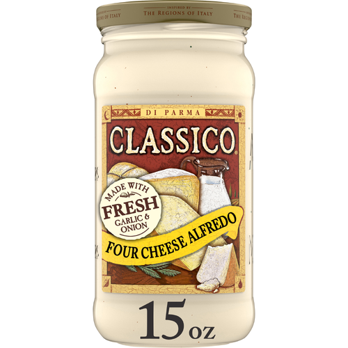 Classico Four Cheese Alfredo Pasta Sauce - 15 Ounce Image 1 of 5