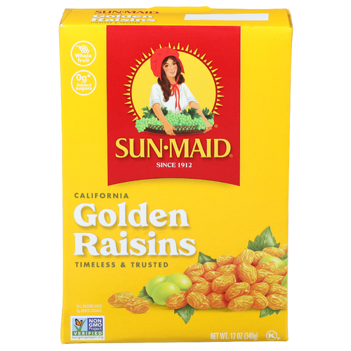 SunMaid Whole Fruit California Golden Raisins - 12 Ounce