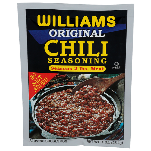 Williams Original Chili Seasoning - 1 Ounce