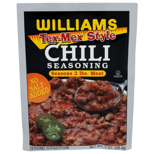 Williams Tex-Mex Style Chili Seasoning - 1 Ounce