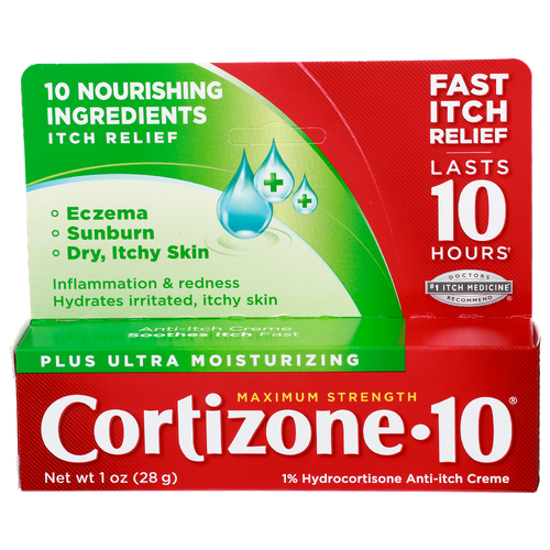 Cortizone10 1% Hydrocortisone Anti-Itch Creme - 1 Ounce