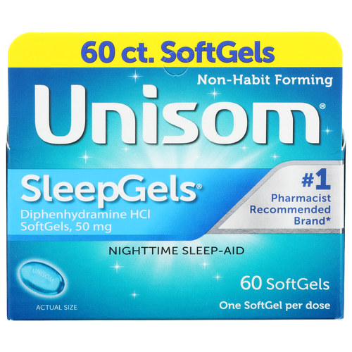 Unisom Sleepgels - 60 Count