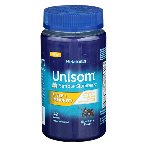 Unisom Elderberry Flavor Simple Slumbers - 42 Count Image 1 of 2