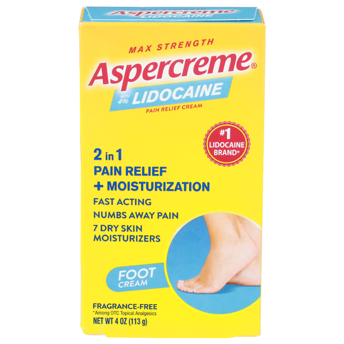 Aspercreme Foot Cream - 4 Ounce