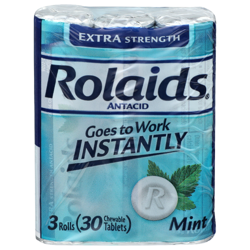 Rolaids Mint Extra Strength Antacid - 3 Count Image 1 of 2