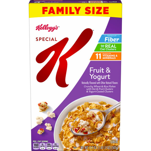 KELLOGG's Special K Fruit & Yogurt - 17.9 Ounce