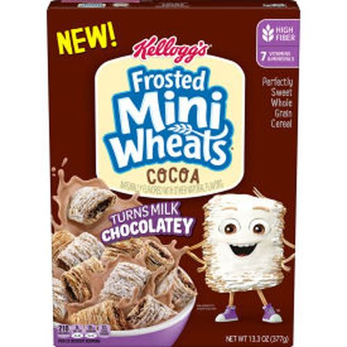 KELLOGG's Mini-Wheats Cocoa - 13.3 Ounce Image 1 of 2