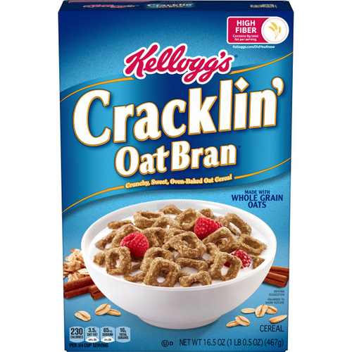 KELLOGG's Cracklin' Oat Bran - 6.41 Ounce