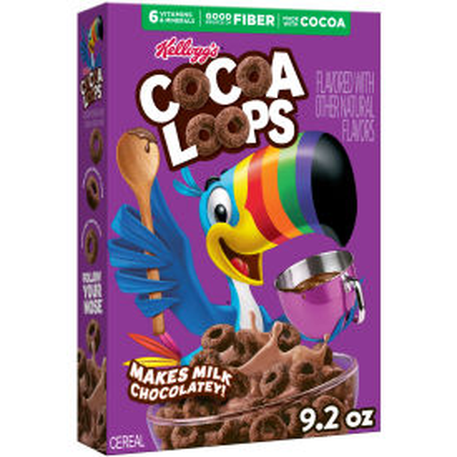 Kellogg's Cocoa Loops Cereal - 9.2 Ounce