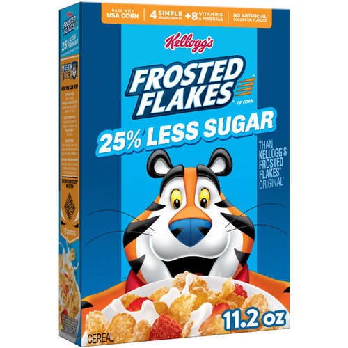 Kellogg's Frosted Flakes 25% Less Sugar Entry - 11.2 Ounce