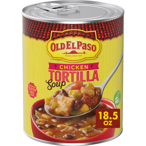 Old El Paso Chicken Tortilla Soup, Ready To Serve Canned - 18.5 Ounce