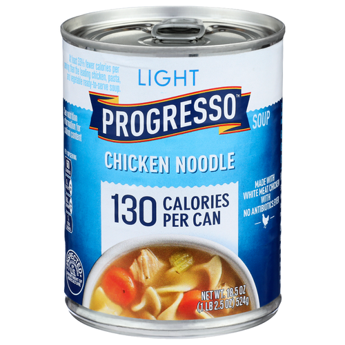 Progresso Chicken Noodle Light Soup - 18.5 Ounce
