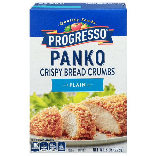 Progresso Plain Panko Crispy Bread Crumbs - 8 Ounce