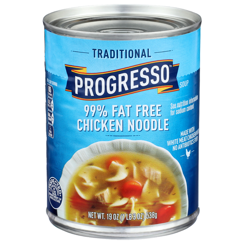 Progresso Chicken Noodle Traditional Soup - 19 Ounce