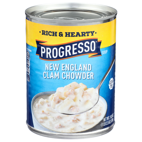 Progresso New England Clam Chowder Soup - 18.5 Ounce