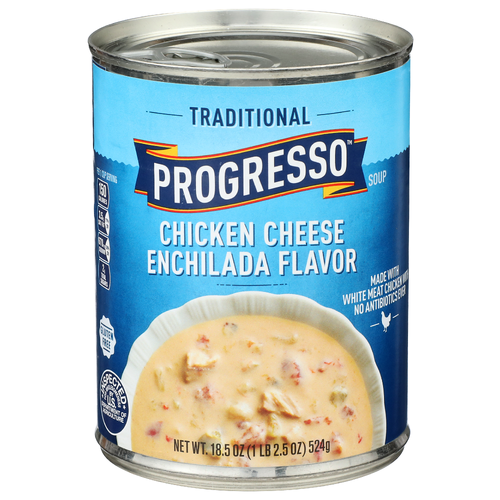 Progresso Chicken Cheese Enchilada Flavor Traditional Soup - 18.5 Ounce