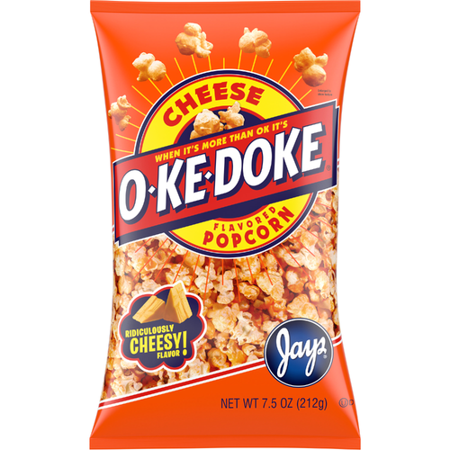 O-Ke-Doke Cheese Popcorn - 7.5 Ounce Image 1 of 2