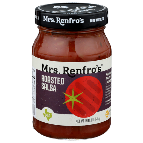 Mrs. Renfro's Med Roasted Salsa - 16 Ounce