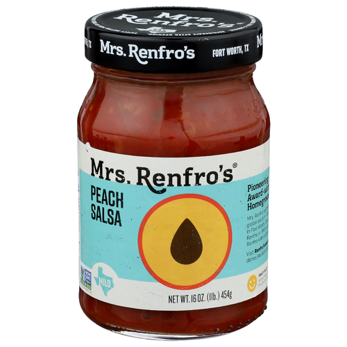 Mrs. Renfro's Mild Peach Salsa - 16 Ounce