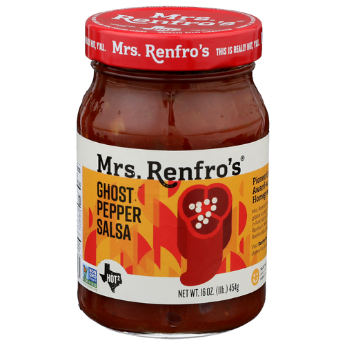Mrs. Renfro's Ghost Pepper Salsa - 16 Ounce
