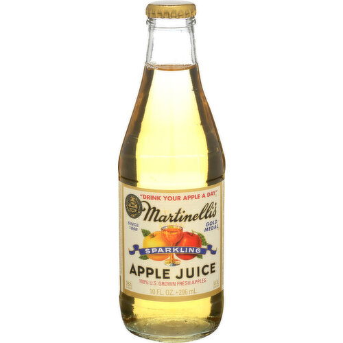 Martinelli's Gold Medal Sparkling Apple Juice - 10 Fluid Ounce
