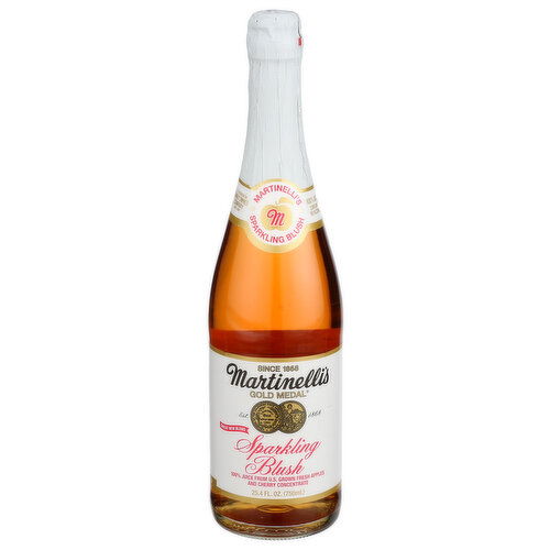 Martinelli's Sparkling Blush - 25.4 Fluid Ounce Image 1 of 4