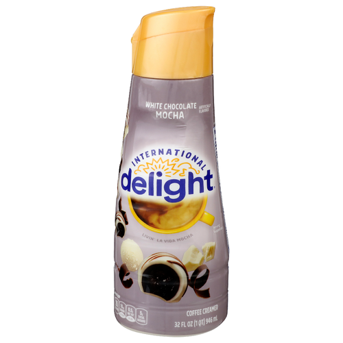 International Delight White Chocolate Mocha Coffee Creamer - 32 Fluid Ounce