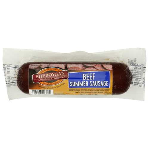 Sheboygan Sausage Company Beef Summer Sausage - 9 Ounce
