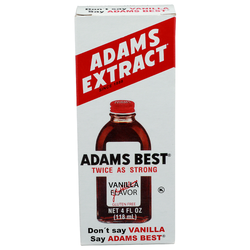 Adams Extract Vanilla Flavor Best - 4 Fluid Ounce