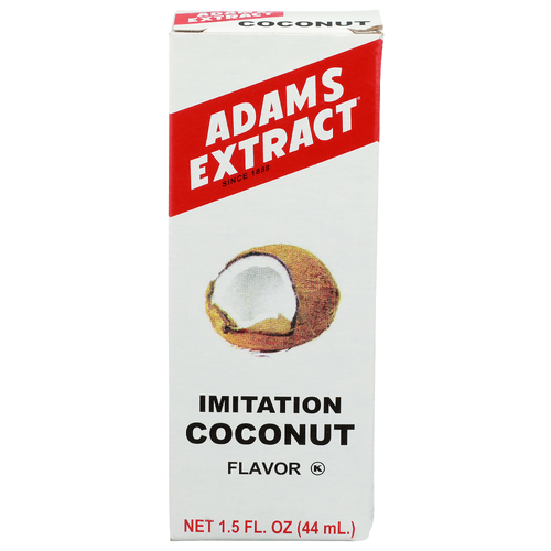Adams Extract Coconut Imitation Flavor - 1.5 Fluid Ounce