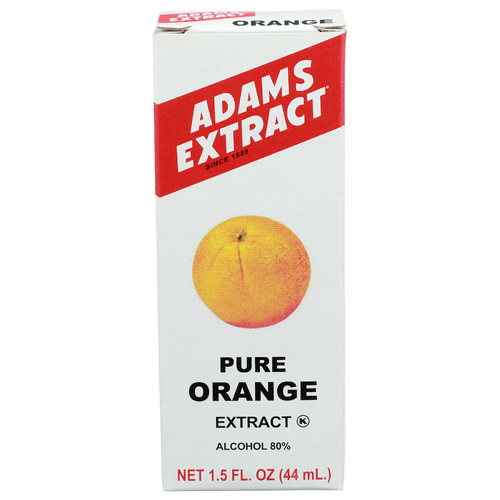 Adams Extract Pure Orange - 1.5 Fluid Ounce