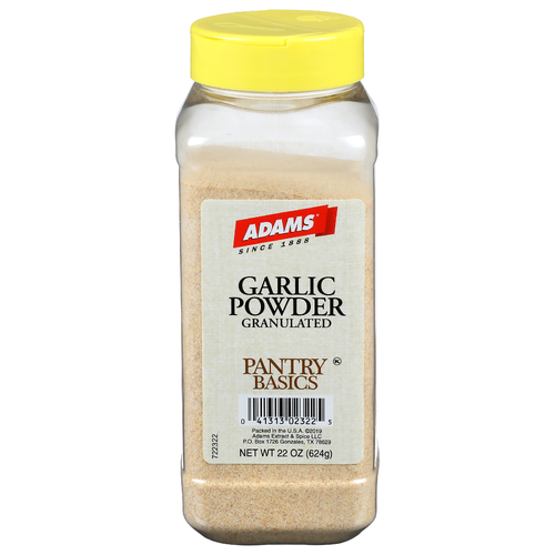 Adams Pantry Basics Garlic Powder Granulated Seasoning - 22 Ounce