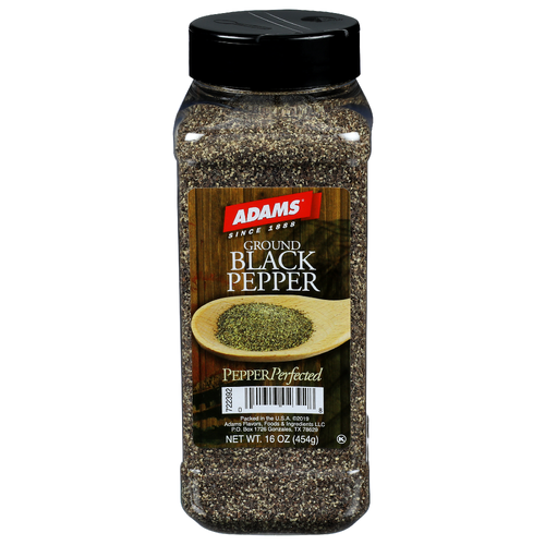 Adams Pantry Basics Ground Black Pepper - 16 Ounce