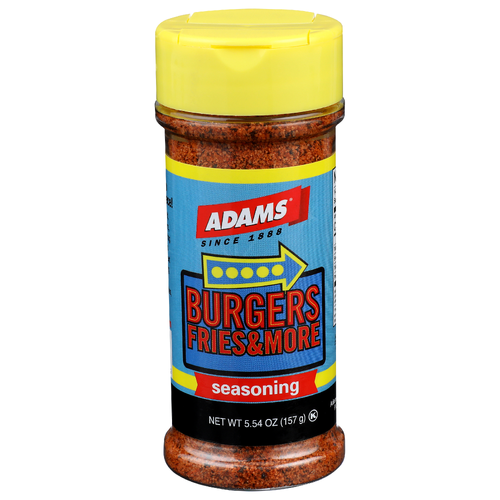 Adams Pantry Basics Burgers Fries&more Seasoning - 5.54 Ounce
