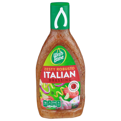Wish-Bone Zesty Robusto Italian Dressing - 15 Fluid Ounce