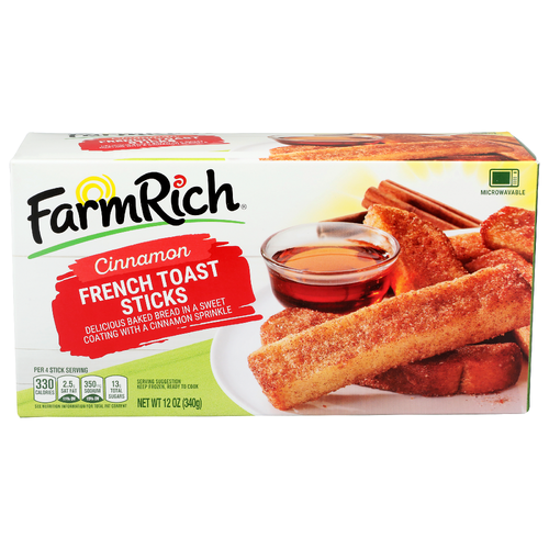 Farmrich Cinnamon French Toast Sticks - 12 Ounce