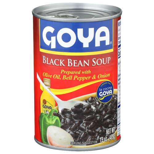Goya Black Bean Soup - 15 Ounce