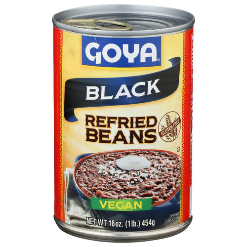 Goya Black Refried Beans - 16 Ounce