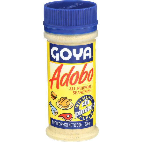 Goya Seasoning Adobo Without Pepper - 8 Ounce