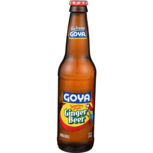 Goya Soda Ginger Beer - 12 Fluid Ounce Image 1 of 2