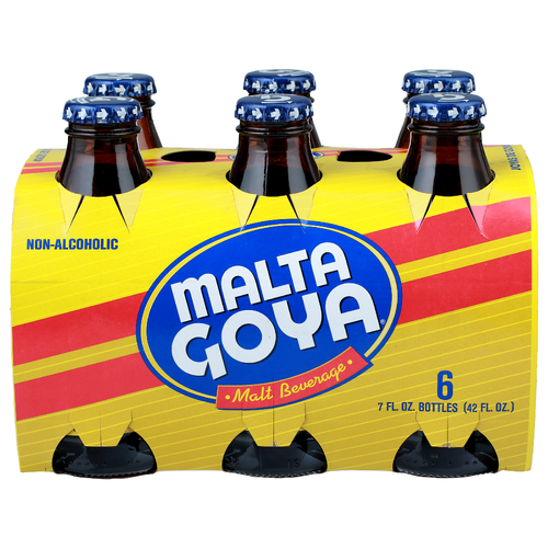 Malta Goya Malt Beverage - 7 Fluid Ounce - 6 Count