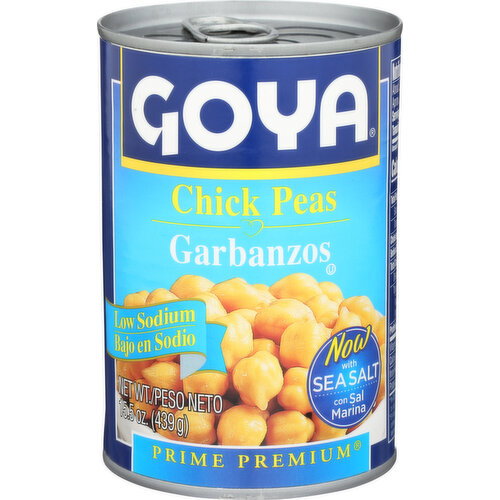 Goya Pea Chick Low Sodium - 15.5 Ounce Image 1 of 2