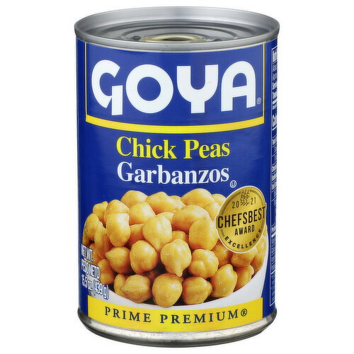 Goya Prime Premium Chick Peas Garbanzos - 15.5 Ounce - 1 Count Image 1 of 4