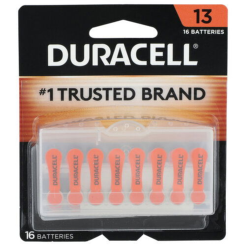 Duracell Hearing Aid Battery 13 - 16 Count