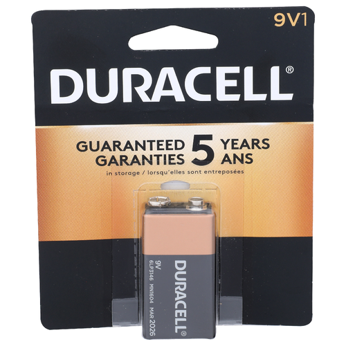Duracell 9v1 Alkaline Battery - 1 Each