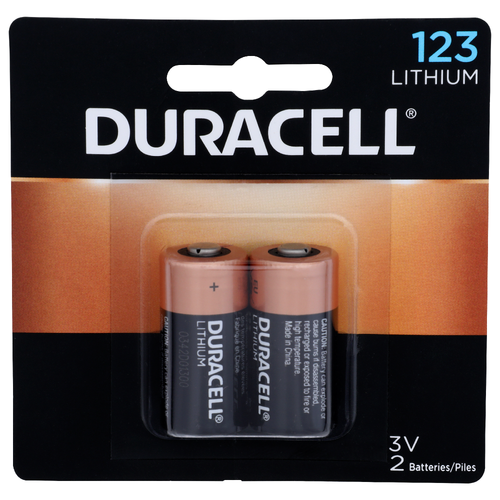 Duracell 123 Lithium 3v Batteries - 2 Count