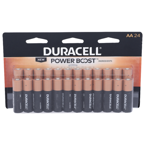 Duracell Power Boost AA Alkaline Batteries - 24 Count
