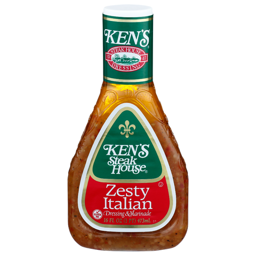 Ken's Steak House Zesty Italian Dressing & Marinade - 16 Fluid Ounce